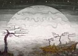 r/Illustration - A desolate landscape still showing hopes of revival.