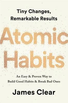 Atomic Habits book cover by James Clear