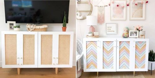 custom DIY doors for IKEA KALLAX