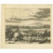 Antique Print of Masulipatam by Baldaeus (1744)