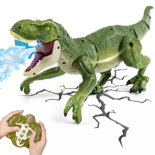 ToyFuntasy Remote Control Dinosaur Toys for Kids Ages 4-7 8-12 - Best Birthday Gifts for Boys 4 5 6 7 8 9 10 11 12 Year Old,
