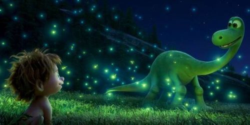 Spot and Arlo in The Good Dinosaur