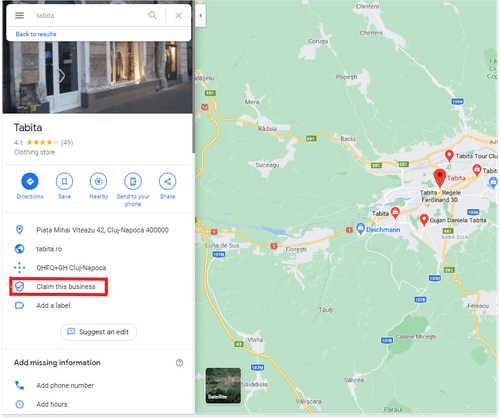 Claim a Google Business Profile Listing