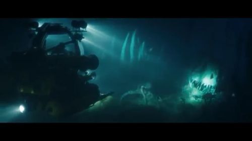 A look at the indominus rex skeleton.