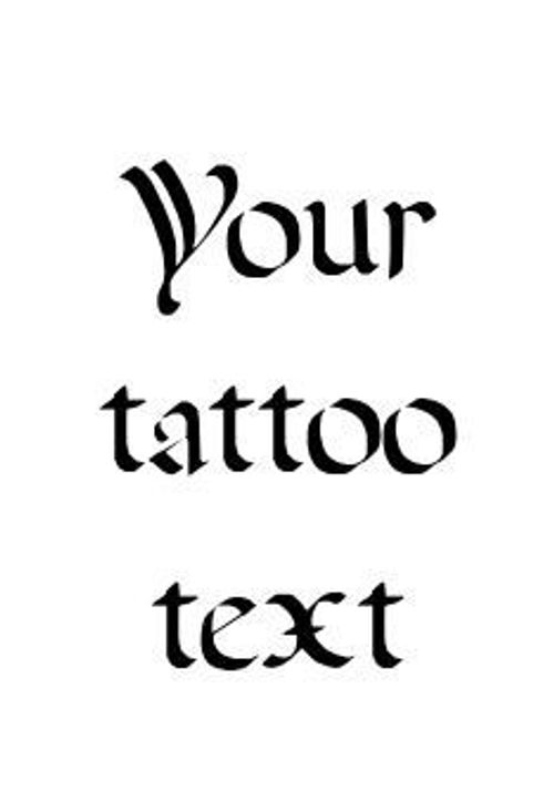 Tattoo Lettering Font Generator Online in 2025 | Unique tattoo fonts, Lettering fonts, Free font generator