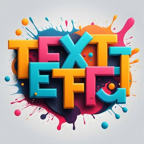 Foto exclusivo efeito de texto desenhos de imagem estilos únicos visuais impressionantes