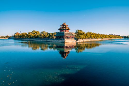 秋意浓浓的紫禁城图片下载