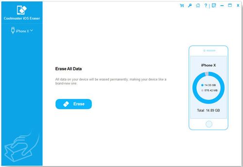Coolmuster iOS Eraser - iOS 设备数据擦除工具[1年授权][Windows][$25.95→0]-反斗限免