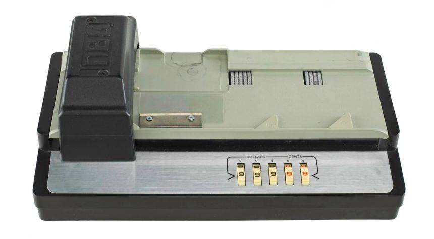 Credit card imprinter from 960