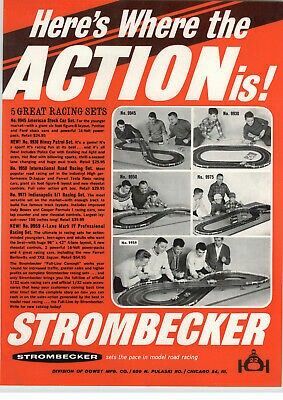 an advertisement for the strombecker boat company, with instructions on how to use it