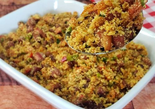 receita de farofa para churrasco