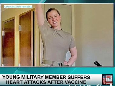 After required Covid shot, Army National Guard soldier, 21, suffered two heart attacks