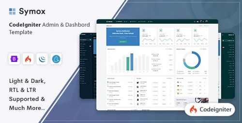 Symox - CodeIgniter Admin & Dashboard Template
