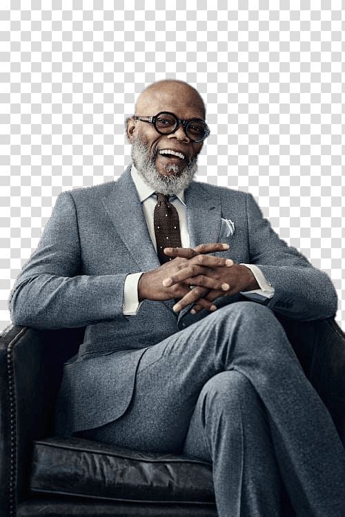 Samuel L. Jackson Django Unchained, samuel l jackson transparent background PNG clipart