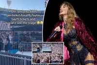 Taylor Swift fan pays $800 for Eras Tour ticket — only to find her view of the stage completely blocked
