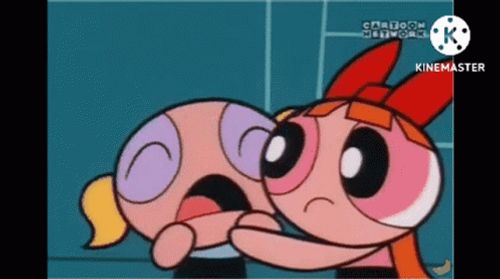Powerpuff Girls Blossom And Bubbles GIF