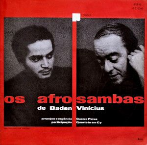 Baden Powell & Vinicius de Moraes - Os afro-sambas de Baden e Vinícius, Cover art