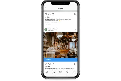Instagram feed ads