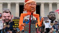 ‘Standing up for democracy’: Atlanta ‘No Kings’ rally draws Trump critics ahead of midterms - France 24
