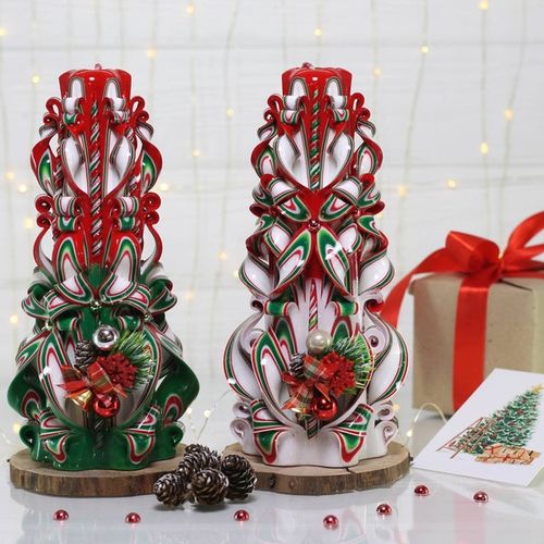 Christmas Candles & Candle Holders