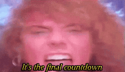 Europe Its The Final Countdown Singing GIF