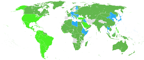 map of participants in world war ii