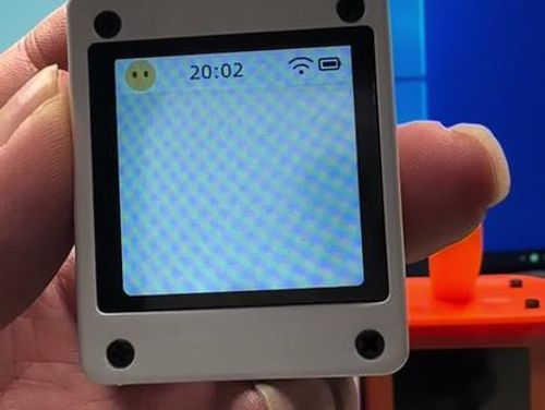 1.54英寸 Wi-Fi版小智， 自己DIY刷在线听音乐固件， 有喜欢的兄弟们可以动手！#人工智能 #ai #小智 #机器人彬哥爱唱歌