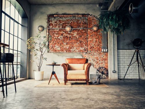 retro style shared office workspace interior - old fashioned living room stock pictures, royalty-free photos & images