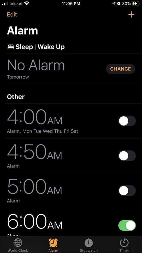 iPhone Alarm Bug