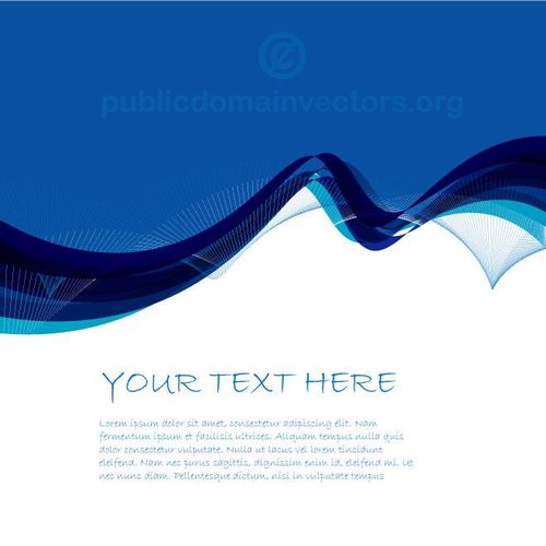 Blue vector design public domain