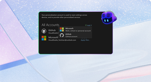 Github Copilot sign in screenshot