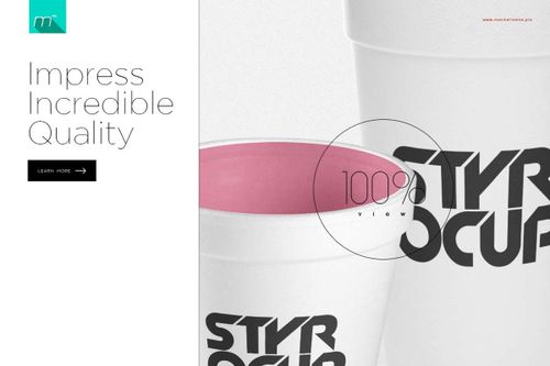 Styrofoam Cup Mock-up, a Cups & Container Mockup by Mocca Mockups Store (Photo 4 of 4)