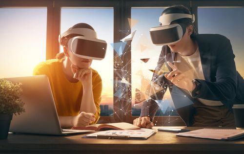 Metaverse technology concept