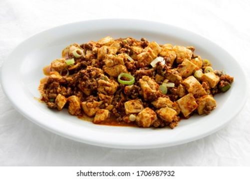 Mapo tofu with Chinese douban paste