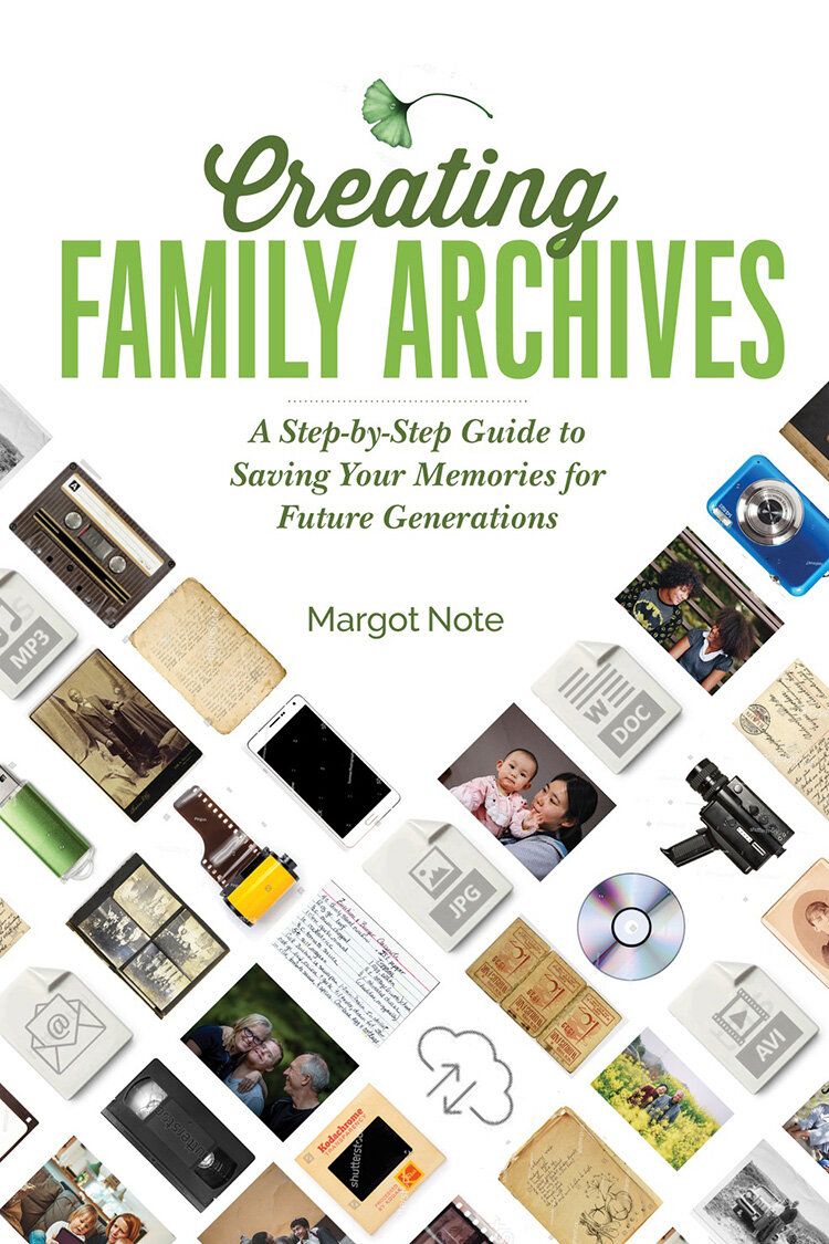 The Book cover for Creating Family Archives