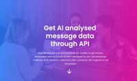 ChatParse.AI - Get AI analysed message data through API