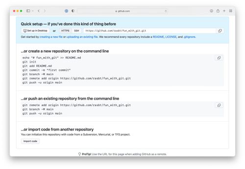 Copy 3 lines from GitHub