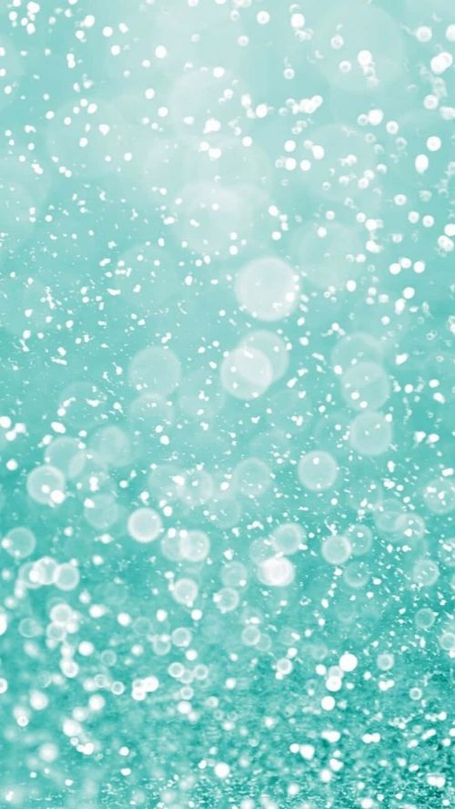 A Turquoise Background With White Bubbles Wallpaper