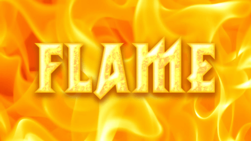 Blazing Fire-Inspired Text Effect