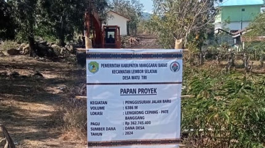 Pembangunan Jalan Baru di Dusun Lengkong II: Upaya Meningkatkan Aksesibilitas dan Ekonomi Desa