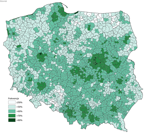 2025 polish presidential election turnout 1 round
