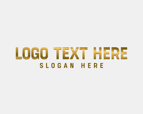 Font - Golden Luxury Text