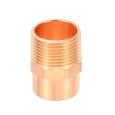 PATIKIL 1" Male Adapter Fitting with C x M Connections, Copper Pipe Fittings with Sweat Solder x FNPT Connection Threaded Tubing Connector for Residential, Commercial