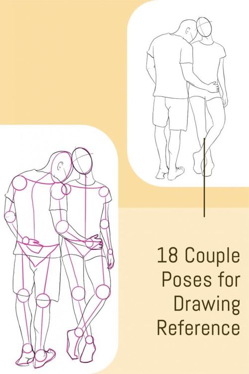 18-Couple-Poses-for-Drawing-Reference 2