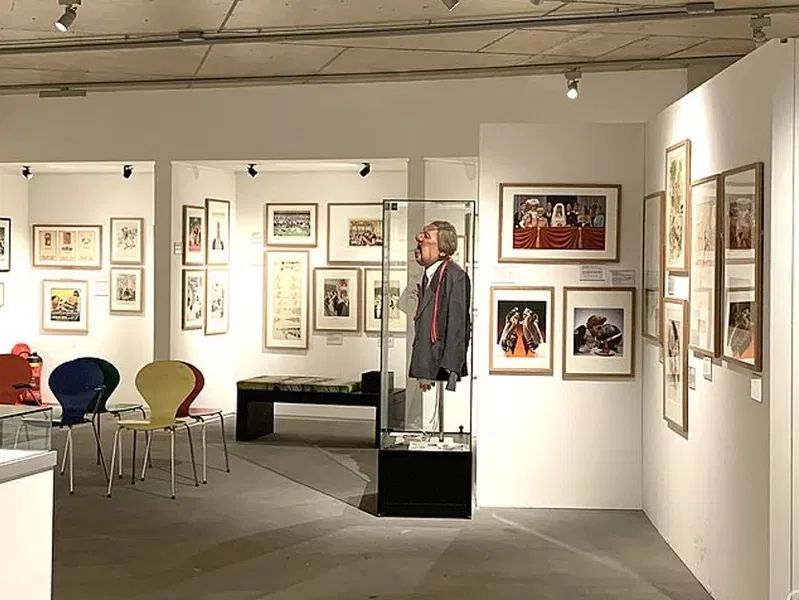 Interior of The Cartoon Museum