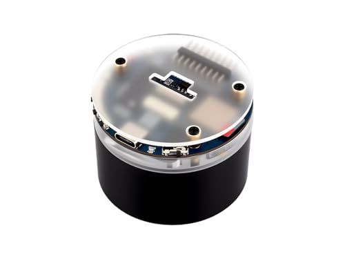 Waveshare ESP32-S3 AI Smart Speaker Development Board, Dual Microphones, Noise Reduction, RGB Lighting, External Display & Camera Support