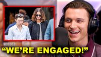 Tom Holland Announces His Engagement To Zendaya In Venice - YouTube