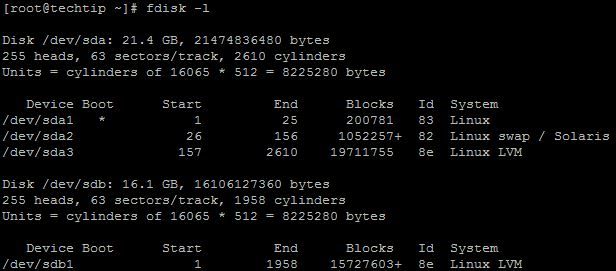 Ampliar LVM después de aumentar un disco en Linux