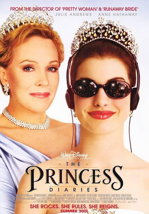 Julie Andrews and Anne Hathaway in The Princess Diaries (2001)