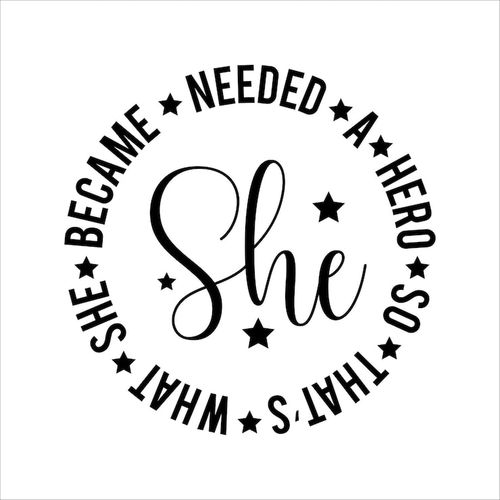 Vector she needed a hero so thats what she became